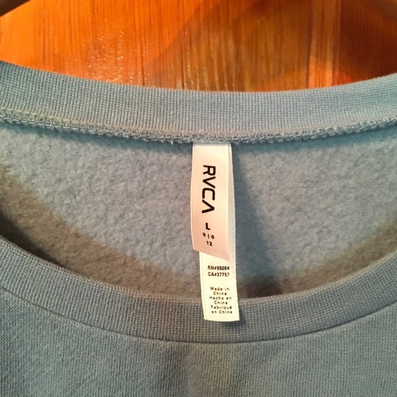 RVCA Fleece Sweatshirt - Picture 4 of 9